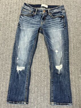 BKE Slim Fit Low Rise Crop Jeans 28